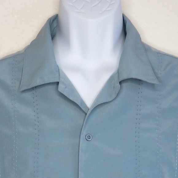 Solero* Men's Short Sleeve Button Down Straight Hem Casual Shirt~ Size XL - Picture 10 of 11